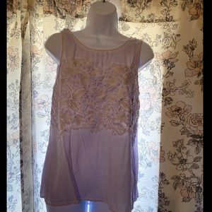 Lilac boutique blouse